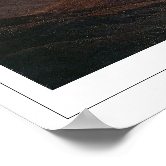 Caspar David Friedrich Zeding Art Poster #120 ポスター (角)