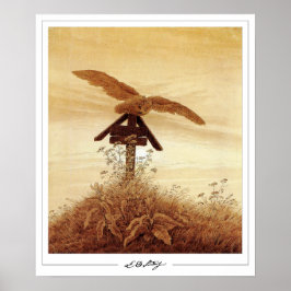 Caspar David Friedrich Zeding Art Poster #131 ポスター