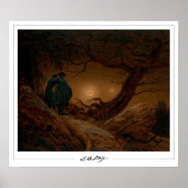 Caspar David Friedrich Zeding Art Poster #15 ポスター