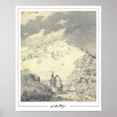 Caspar David Friedrich Zeding Art Poster #162 ポスター (正面)