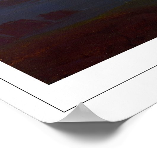 Caspar David Friedrich Zeding Art Poster #17 ポスター (角)