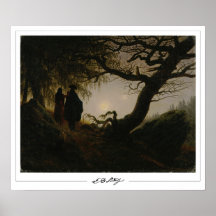 Caspar David Friedrich Zeding Art Poster #200