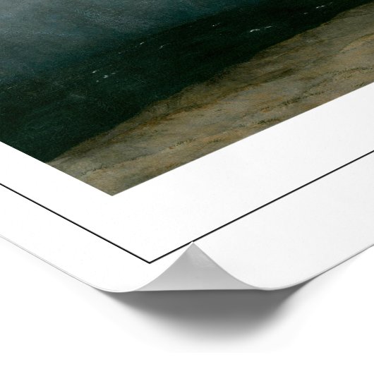 Caspar David Friedrich Zeding Art Poster #20 ポスター (角)