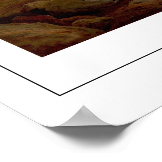 Caspar David Friedrich Zeding Art Poster #22 ポスター (角)