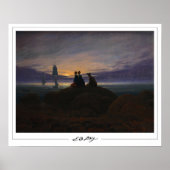 Caspar David Friedrich Zeding Art Poster #22 ポスター (正面)