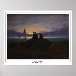 Caspar David Friedrich Zeding Art Poster #22 ポスター