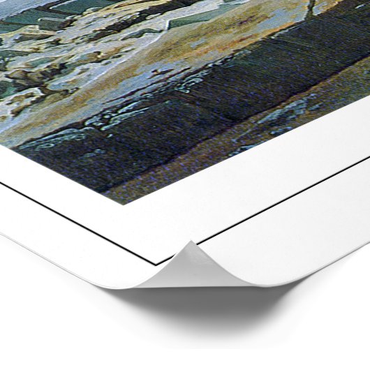 Caspar David Friedrich Zeding Art Poster #24 ポスター (角)