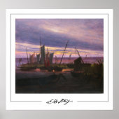 Caspar David Friedrich Zeding Art Poster #55 ポスター (正面)