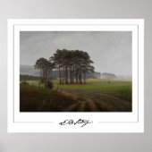 Caspar David Friedrich Zeding Art Poster #57 ポスター (正面)
