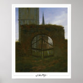 Caspar David Friedrich Zeding Art Poster #62 ポスター (正面)