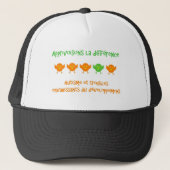 Casquette Apprivoisonsのlaのdifférence キャップ (正面)