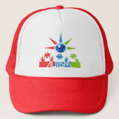 Casquette Autism キャップ (正面)