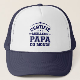 Casquette Fête des Pères - Meilleur Papa du Monde キャップ