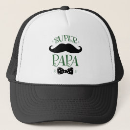 Casquette Fête des Pères - Super Papa キャップ