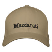 Casquette Mazdarati 刺繍入りキャップ (正面)