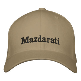 Casquette Mazdarati 刺繍入りキャップ