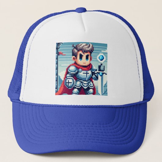 Casquette Pixel Knight  キャップ (正面)