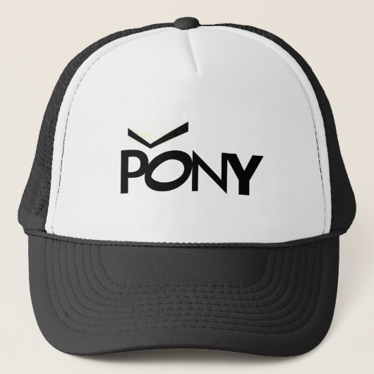 casquette pony キャップ (正面)