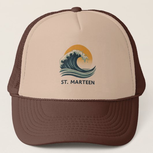 Casquette Saint-Martin SXM Vague | Cap キャップ (正面)