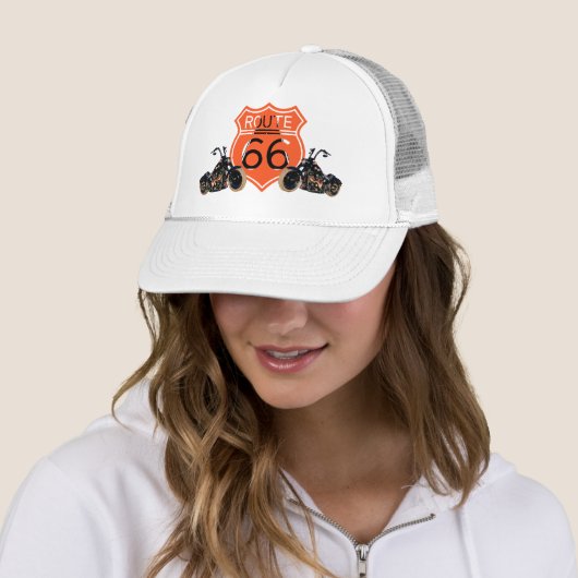 Casquette Trucker BIKE ROUTE 66 キャップ (インサイチュ)