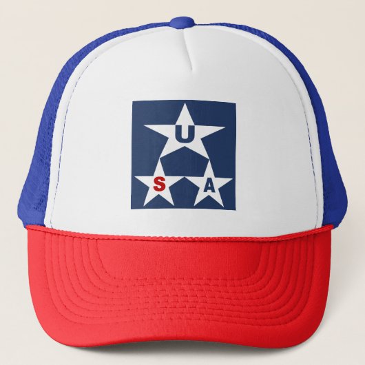 CASQUETTE TRUCKER BLANC ROYAL NEW DESIGN USA キャップ (正面)