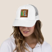 Casquette Trucker blanche NOEL CHOCOLAT キャップ (インサイチュ)