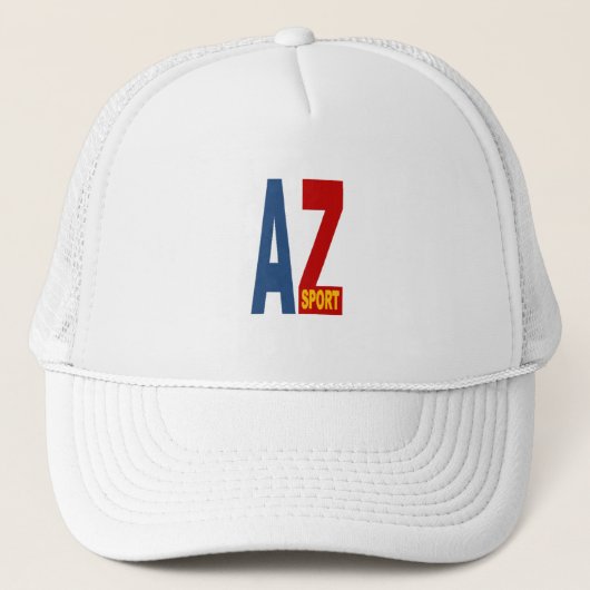 Casquette Trucker blanche SPORT ARIZONA キャップ (正面)