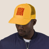 Casquette trucker jaune BARCELONA  ESPAGNE キャップ (インサイチュ)