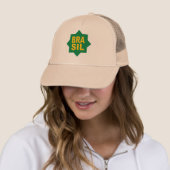 CASQUETTE TRUCKER KAKI DESIGN BRASIL キャップ (インサイチュ)