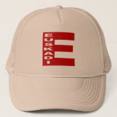 Casquette Trucker kaki EUSKADI キャップ (正面)