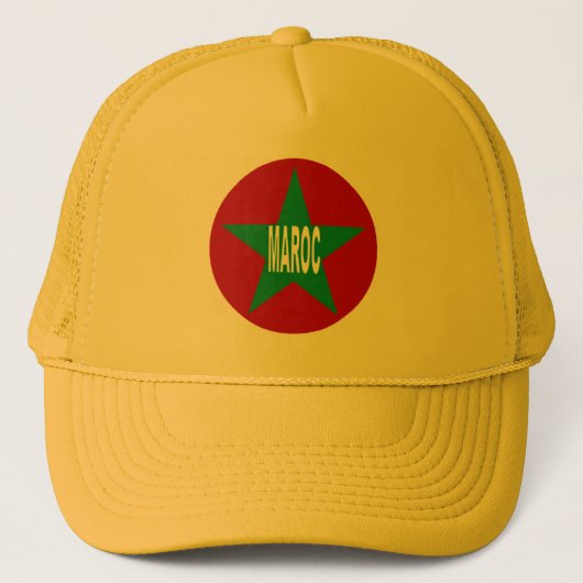 CASQUETTE TRUCKER MAROC キャップ (正面)