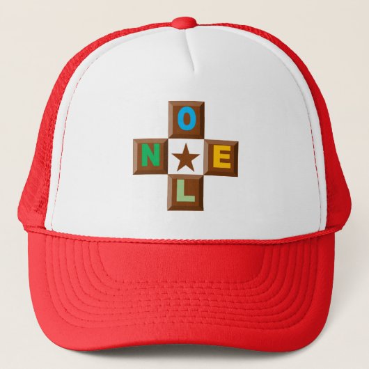 CASQUETTE TRUCKER NOEL CHOCOLAT ETOILE キャップ (正面)