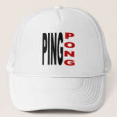 Casquette Trucker  PING PONG キャップ (正面)