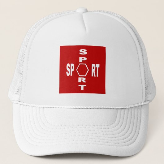 CASQUETTE  TRUCKER   SPORT   SUISSE キャップ (正面)