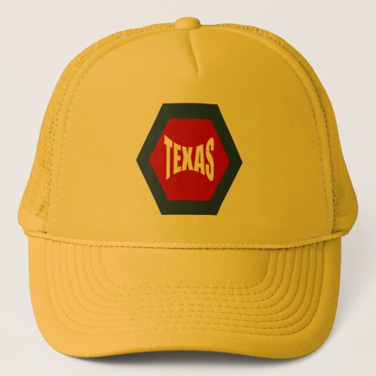 CASQUETTE  TRUCKER   TEXAS  SPORT キャップ (正面)