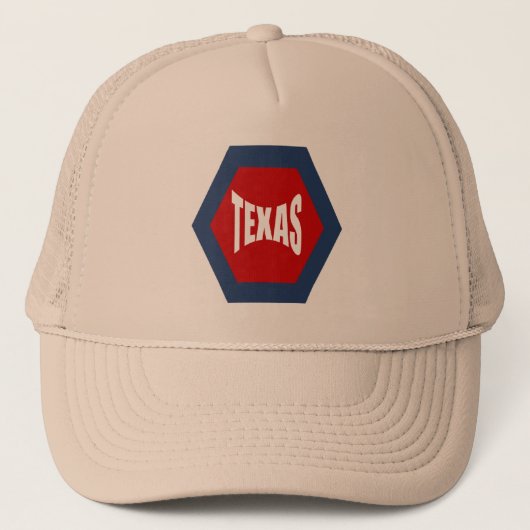 CASQUETTE  TRUCKER  TEXAS  SPORT キャップ (正面)