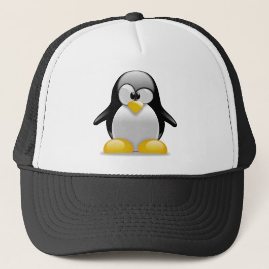 casquette Tux Linux pingouin キャップ (正面)