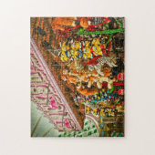 Cass Co,ミシガン州フェアマーケットフォークフェスティバル ジグソーパズル (縦)