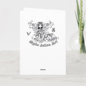 Cassandraの青いきのこの妖精カード カード (裏面)