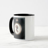 Cassandra Austen、c.1809のシルエット マグカップ (正面左)