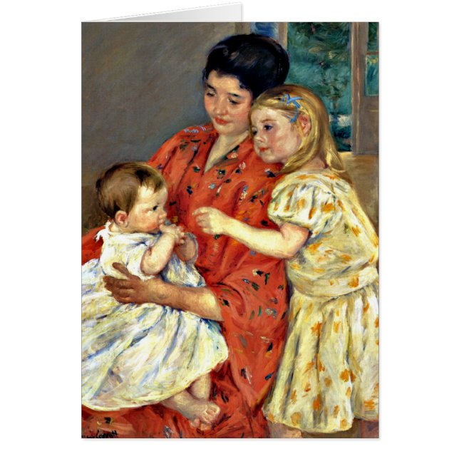 Cassatt – 母とサラベビーを称賛–1901.j (正面)
