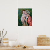 Cassatt – 母と子 ポスター (キッチン)