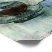 Cassatt – 母食べ物を与えの子 ポスター (角)