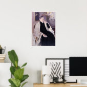 Cassatt - Mrs. Robert S. Cassatt Artist's Mother ポスター (ホームオフィス)