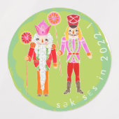 Casse-noisette amoureux du citron  ラベル (デザイン2)