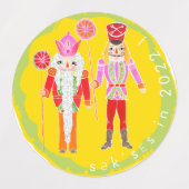 Casse-noisette amoureux du citron  ラベル (デザイン1)