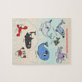 Casse-tête “Nos amis des profondeurs”  ジグソーパズル (横)