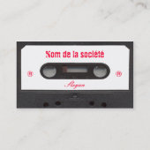 Cassette de visite! 名刺 (裏面)