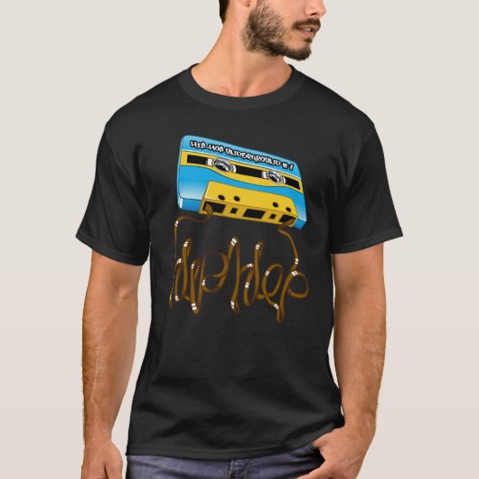 Cassette hip-hop tシャツ (正面)