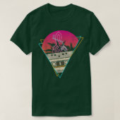 Cassette Synthwave Tropical 80s Vaporwave Music Tr Tシャツ (デザイン正面)